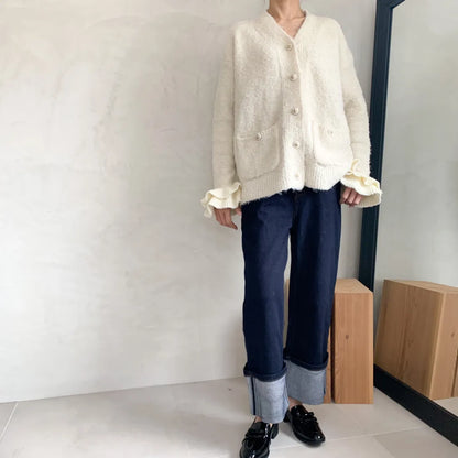 Cuffed jeans
