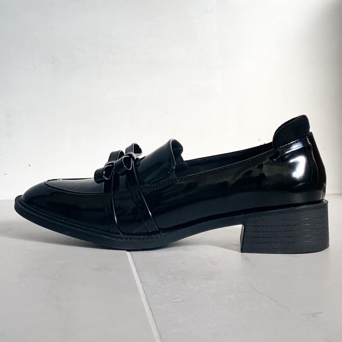 Double bow loafers