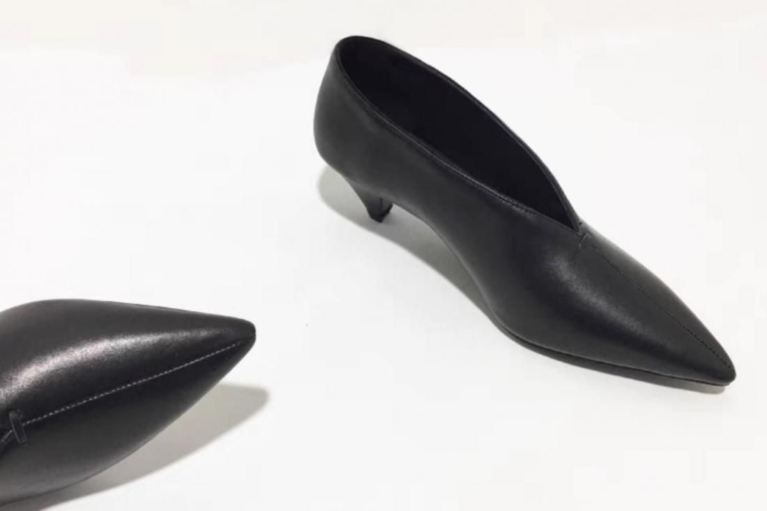 Crepe heels