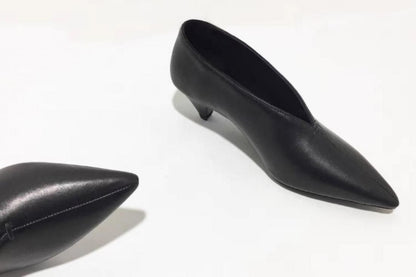 Crepe heels