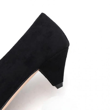 Crepe heels