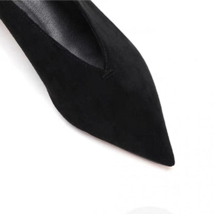 Crepe heels