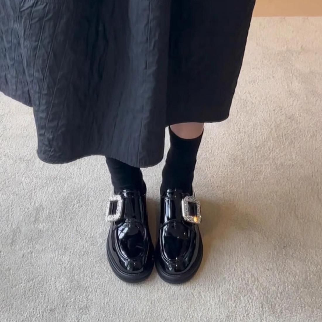 Rect bijoux loafers