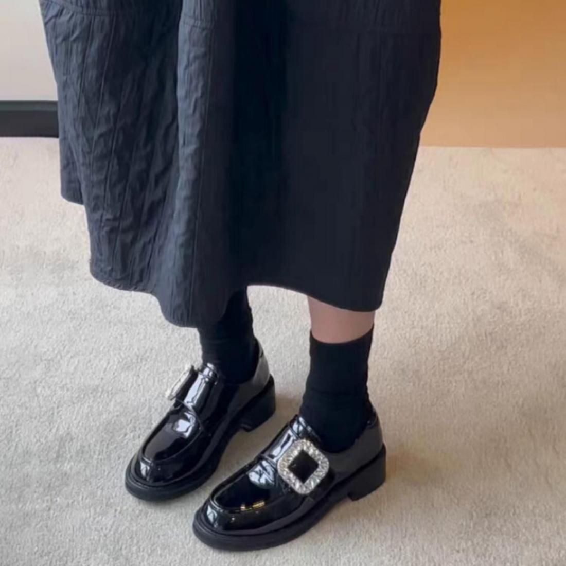 Rect bijoux loafers