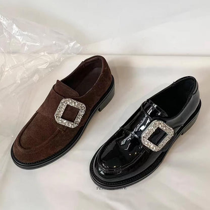 Rect bijoux loafers