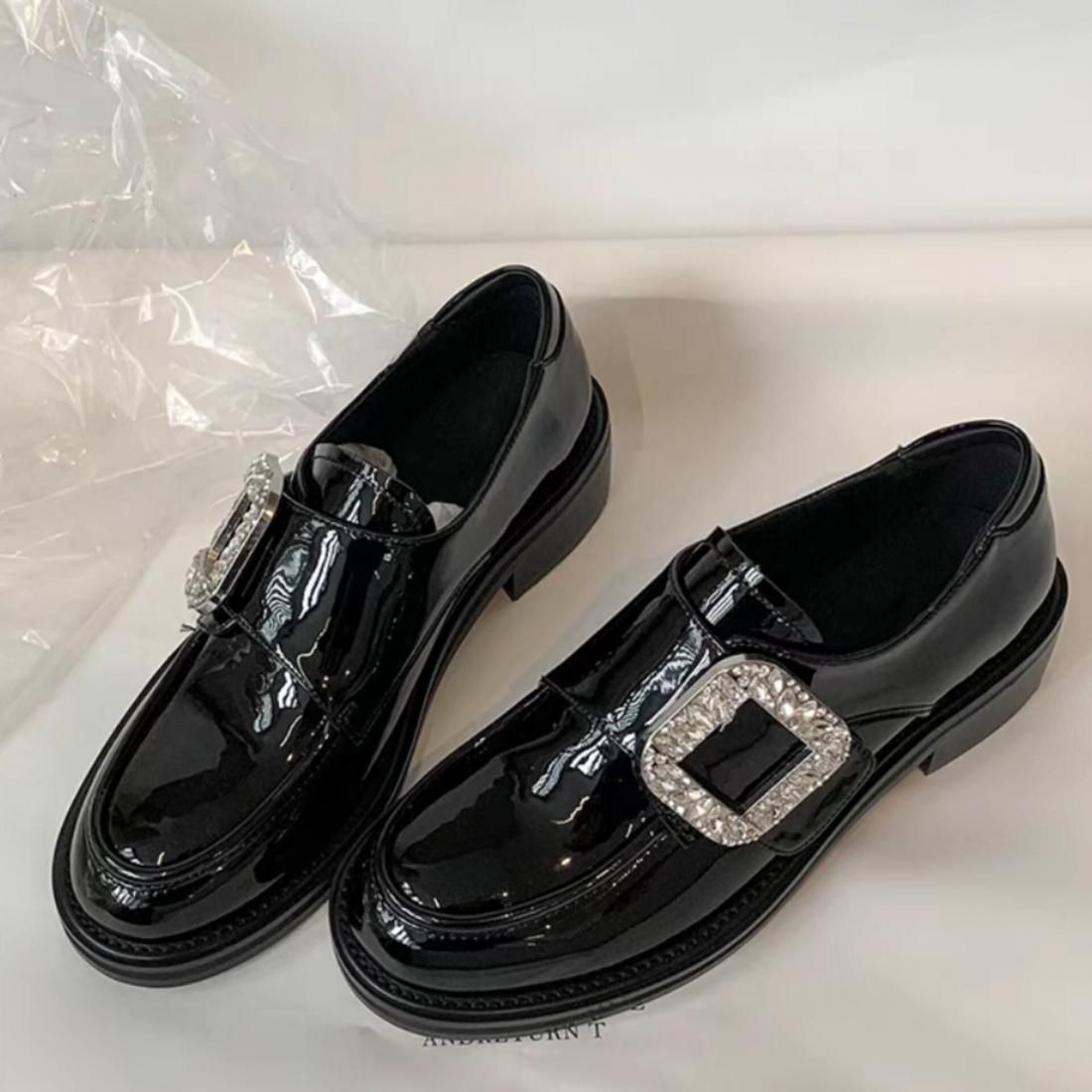 Rect bijoux loafers