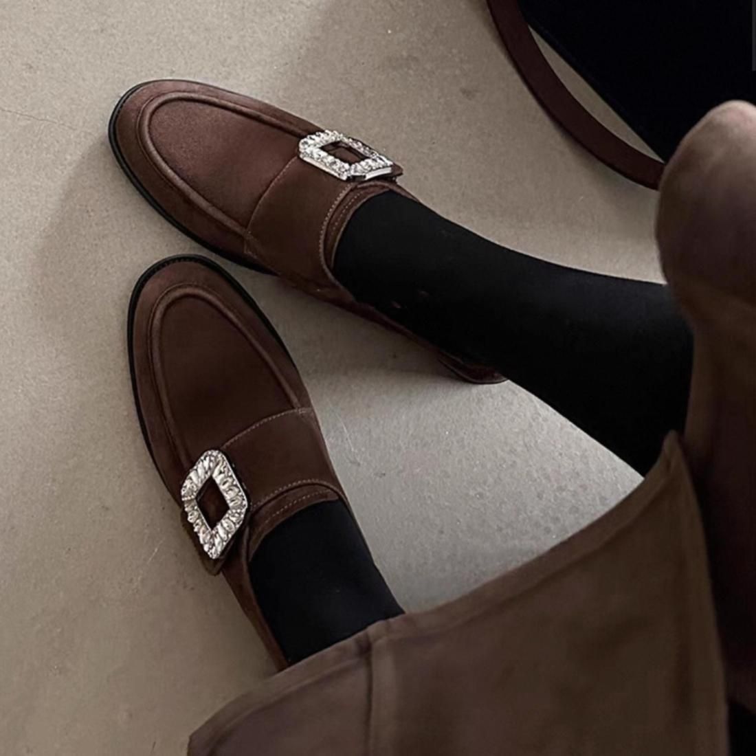 Rect bijoux loafers