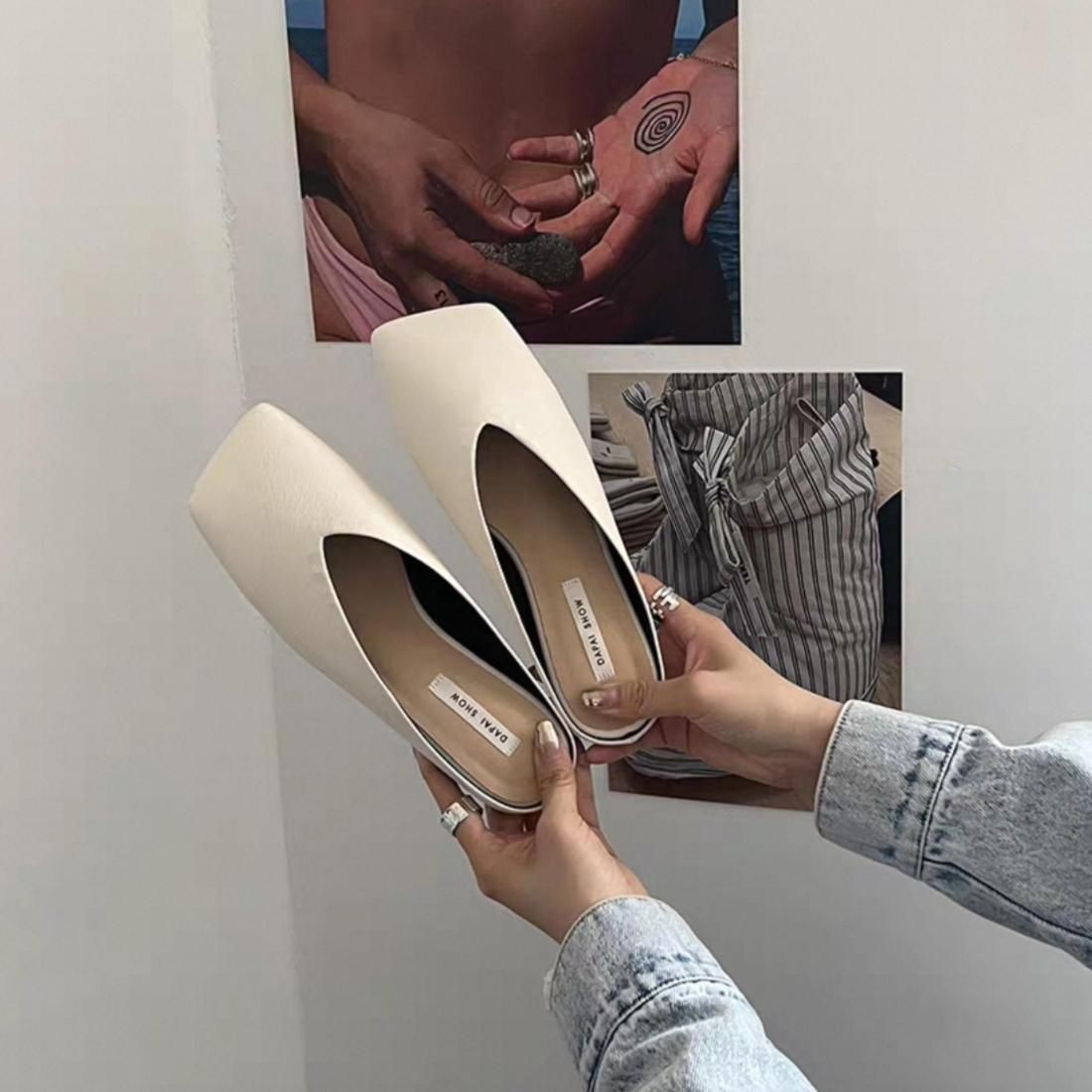 Slash slippers