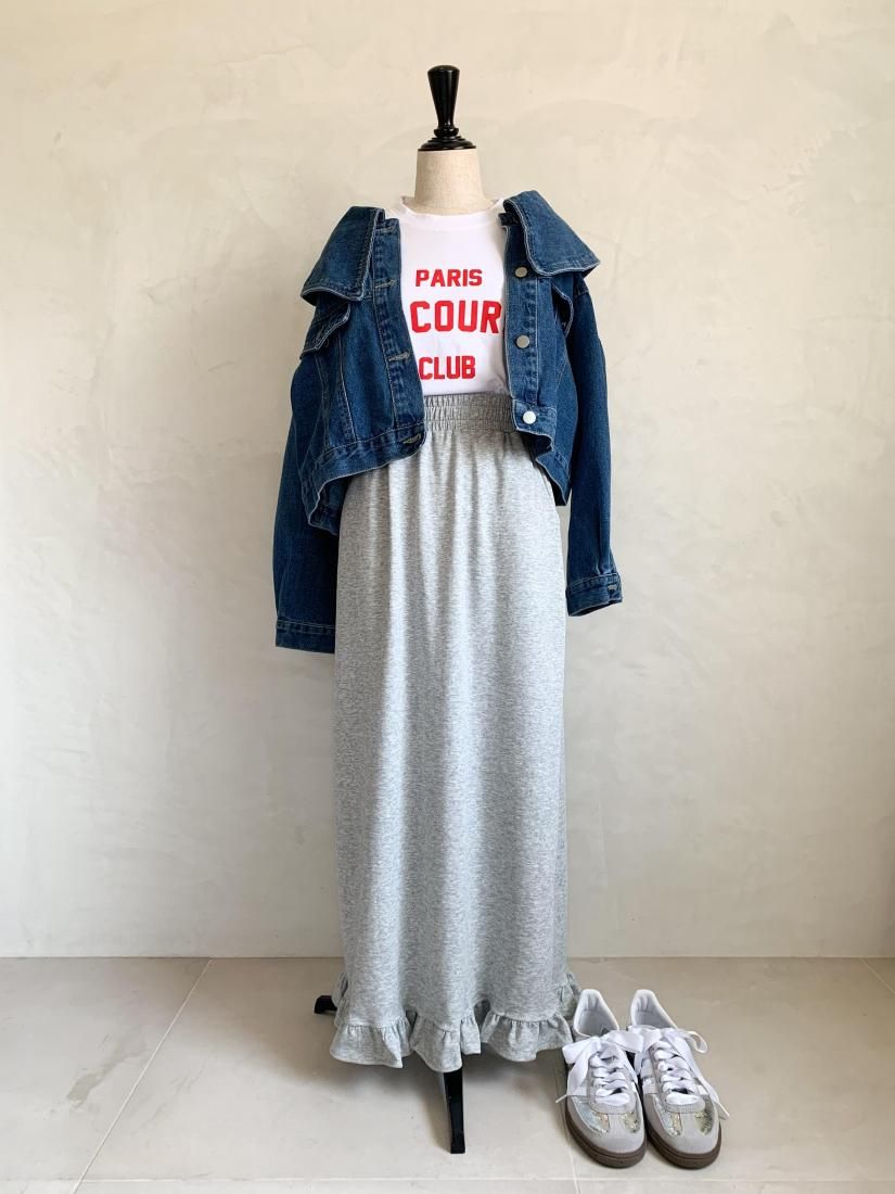 Frill sweat set up