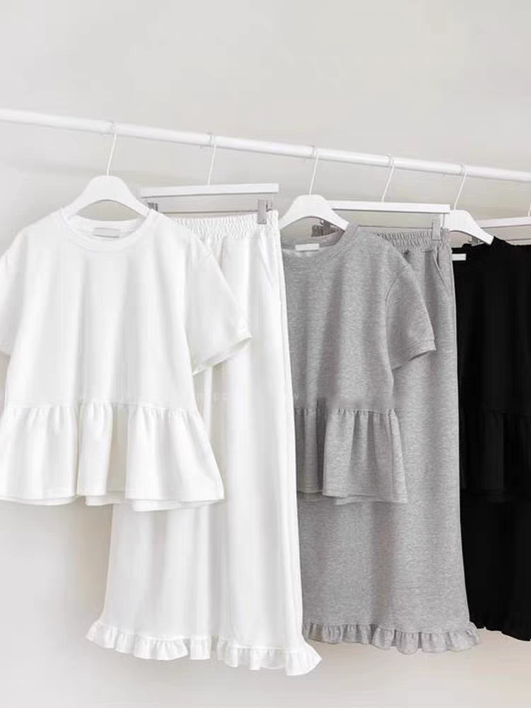 Frill sweat set up