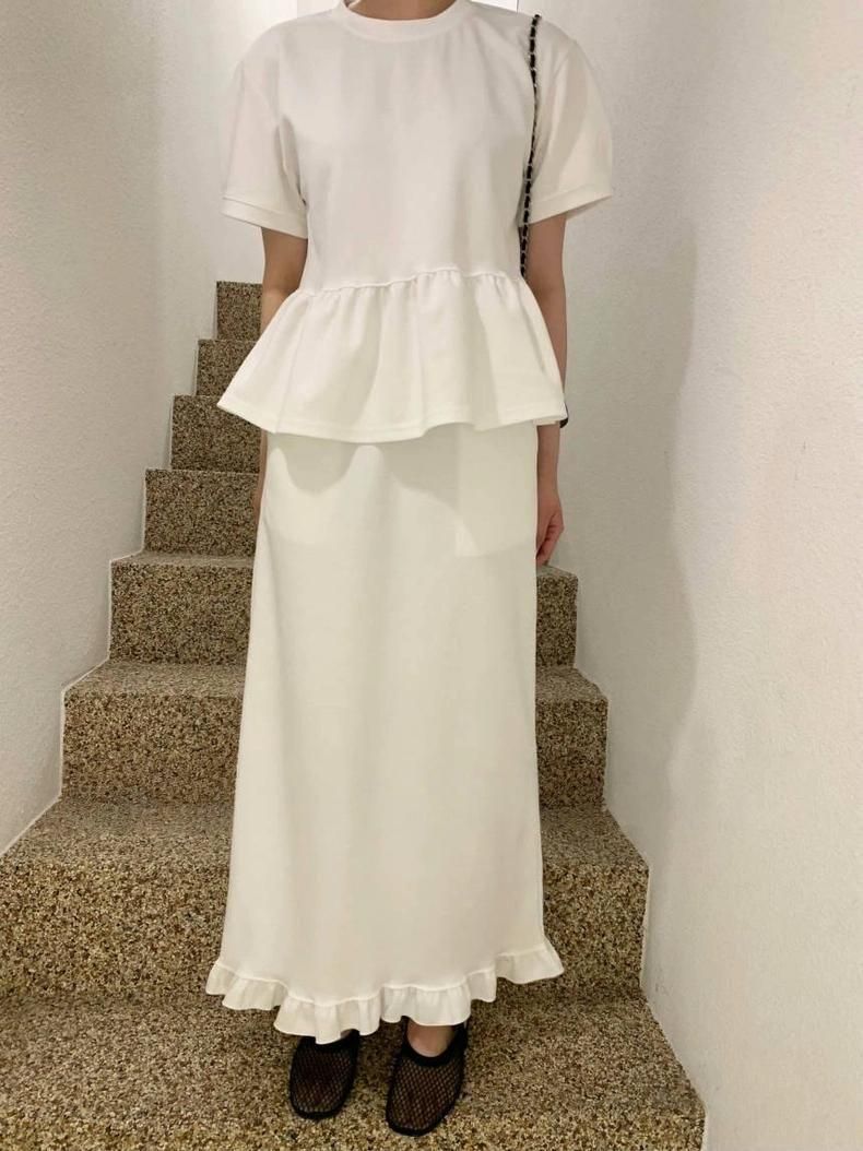Frill sweat set up