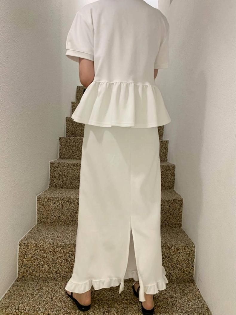 Frill sweat set up