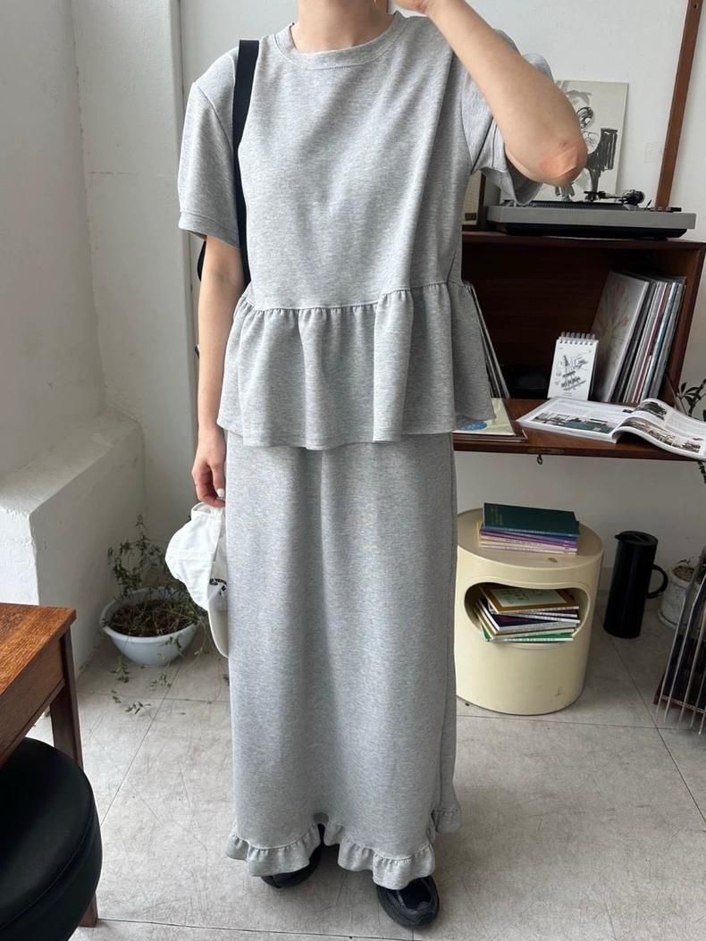 Frill sweat set up