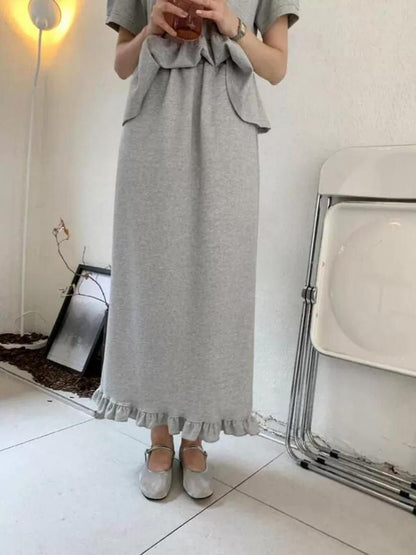 Frill sweat set up
