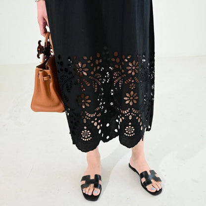 Halter neck lace op