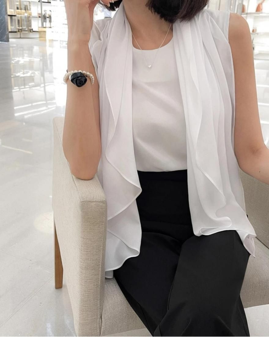 2way cape blouse