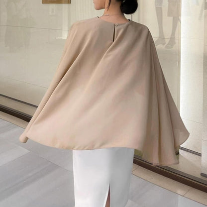 2way cape blouse