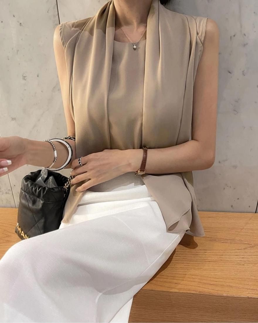 2way cape blouse