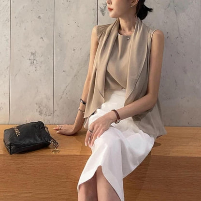 2way cape blouse