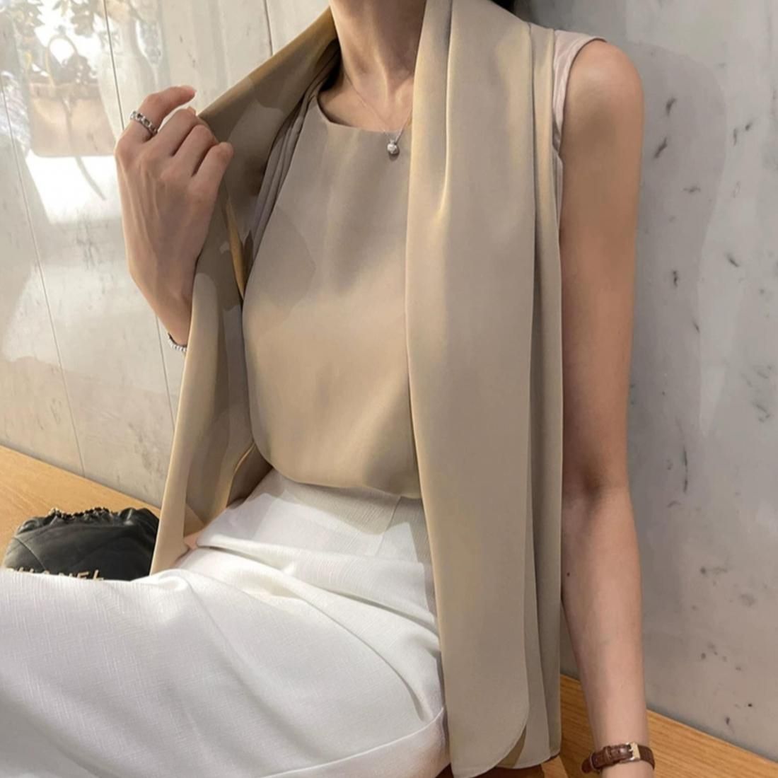 2way cape blouse