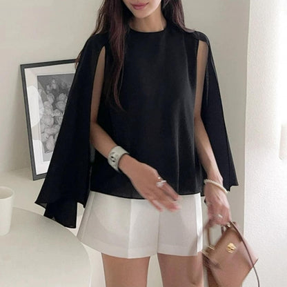 2way cape blouse