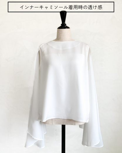 2way cape blouse