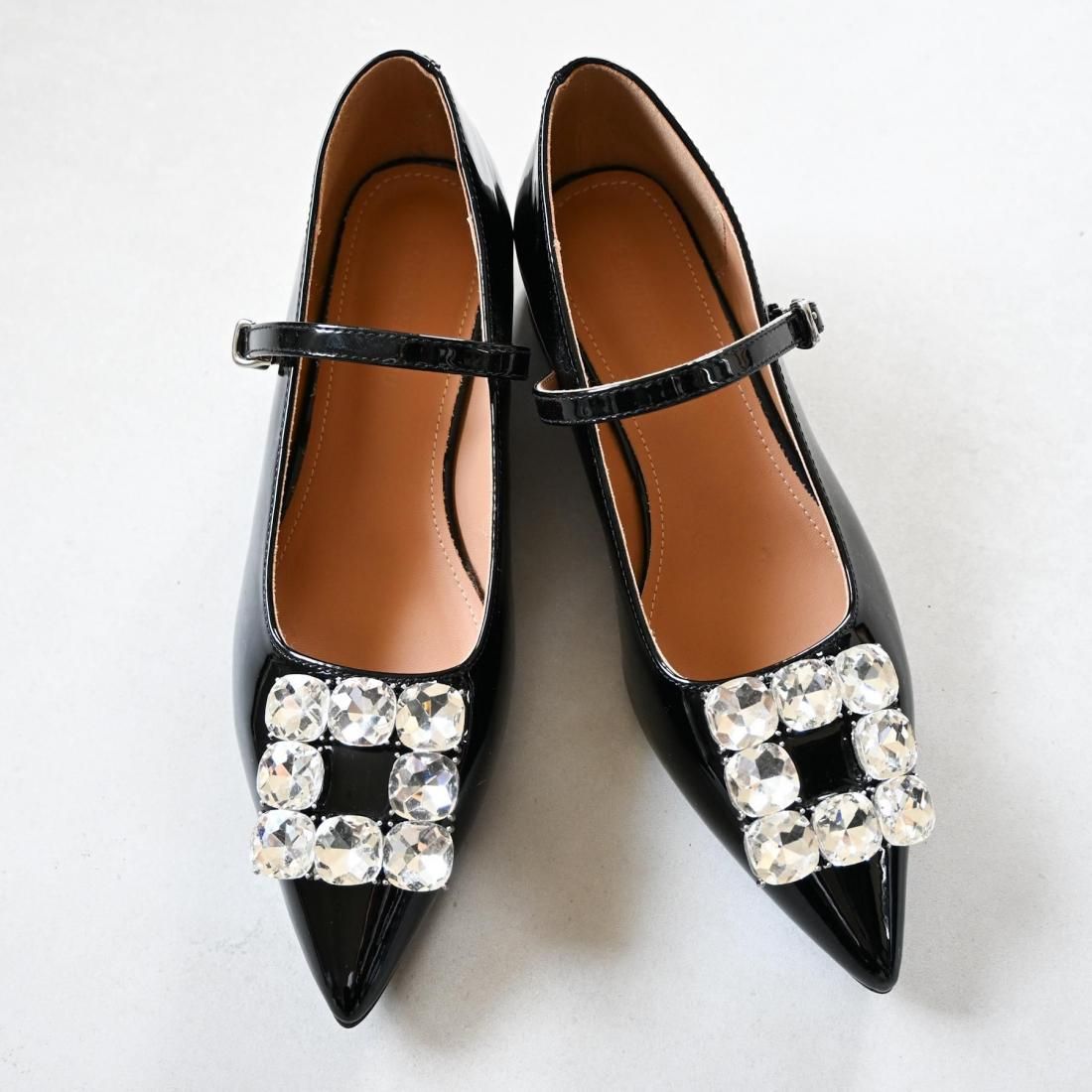 即納【40%OFF】Block bijoux mary jane / 24.5cm