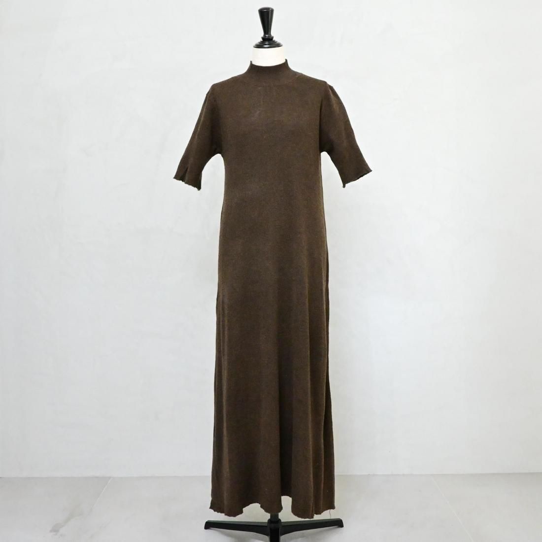 Stretchy A-line knit dress