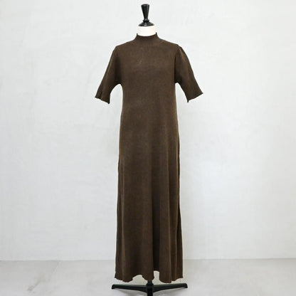 Stretchy A-line knit dress