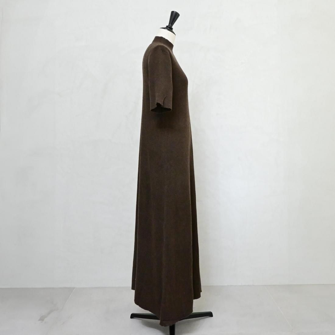 Stretchy A-line knit dress