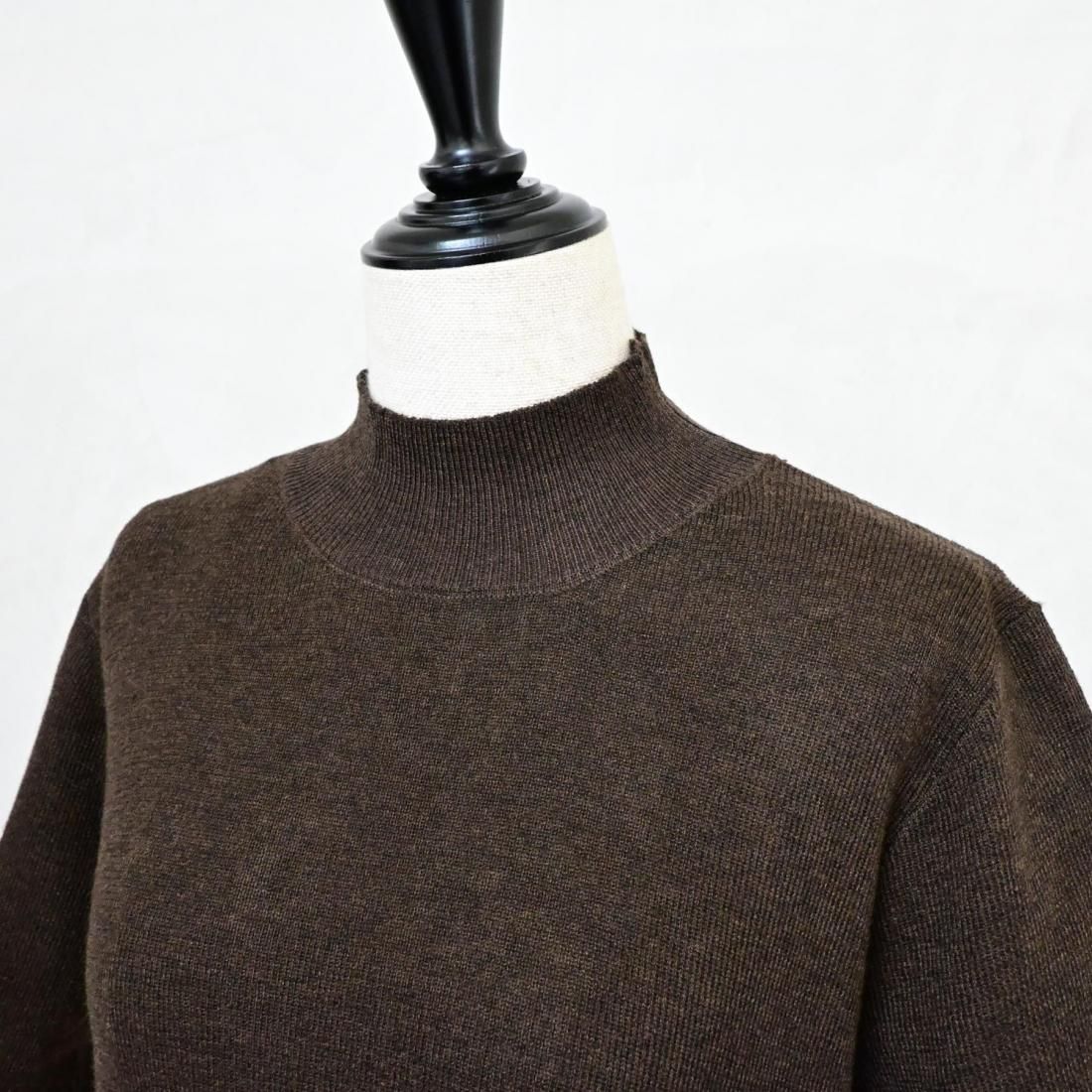Stretchy A-line knit dress