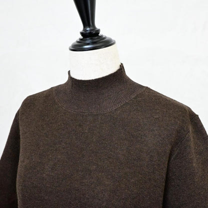 Stretchy A-line knit dress
