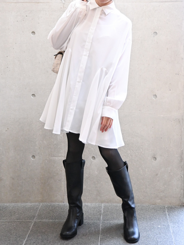 Drape shirts op