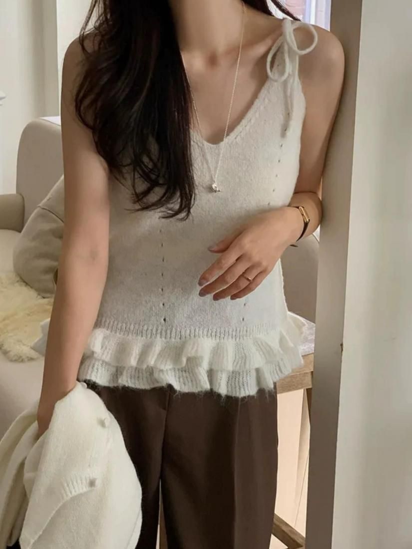 Soft Knit Camisole & Cardigan Set