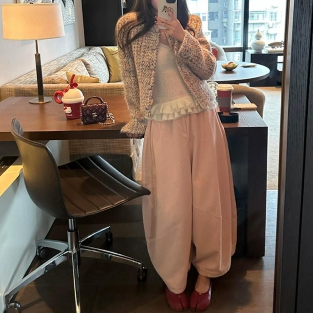 Soft Knit Camisole & Cardigan Set
