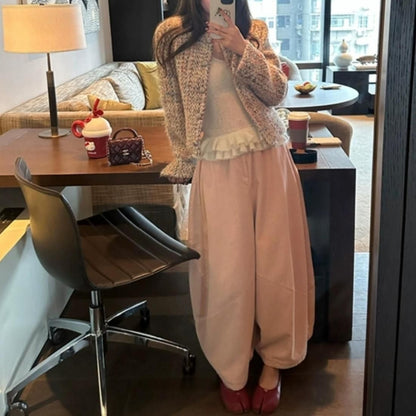 Soft Knit Camisole & Cardigan Set