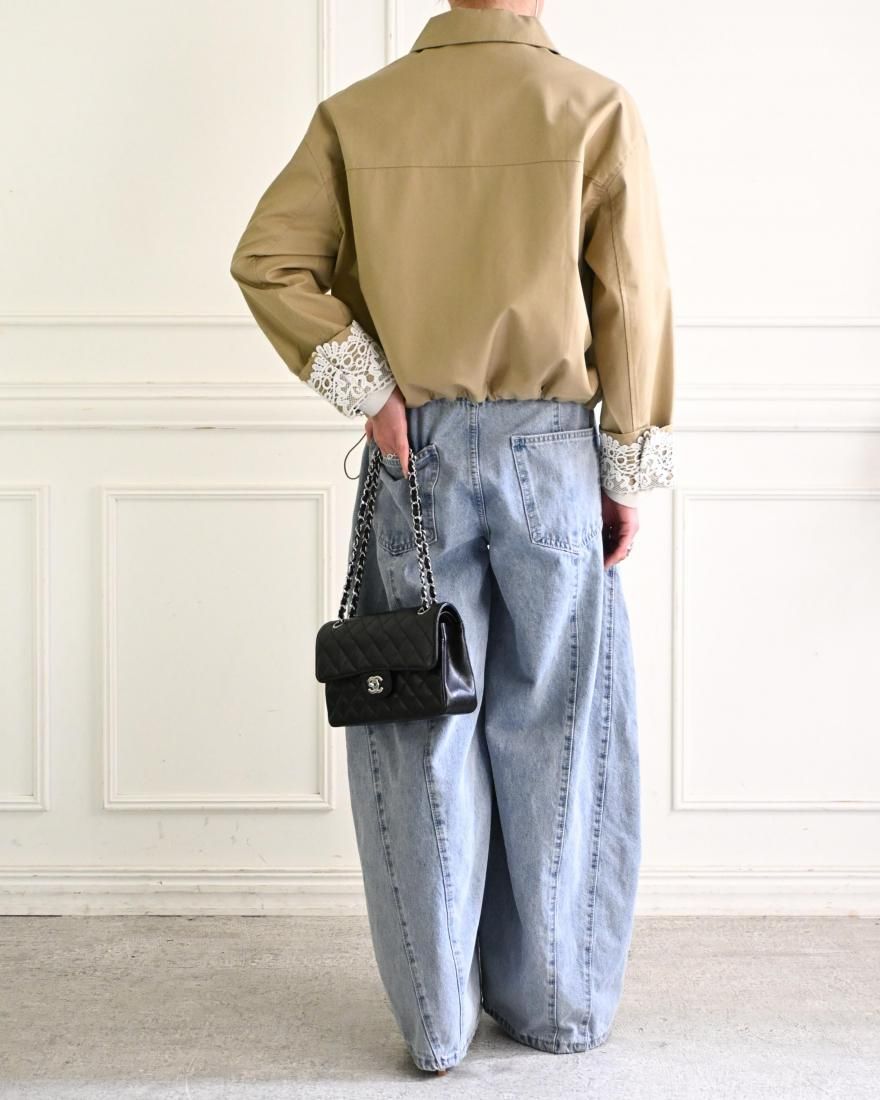 ショート丈のジャケットと相性◎