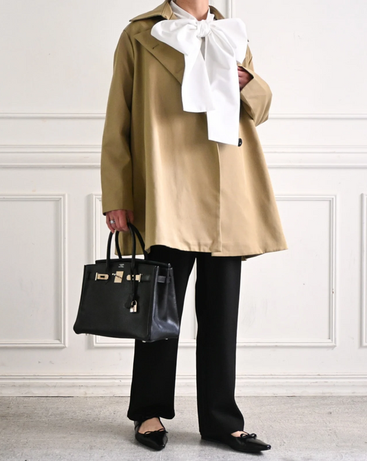 Classy A-line trench