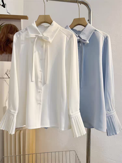 2way bow tie blouse