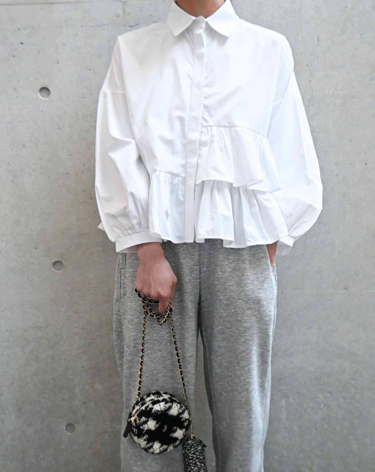 Soft Ruffle Blouse