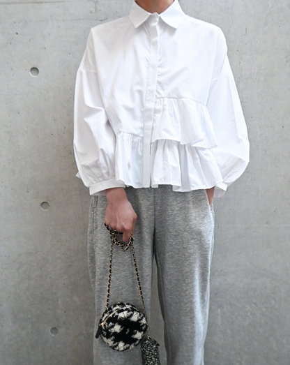 Soft Ruffle Blouse
