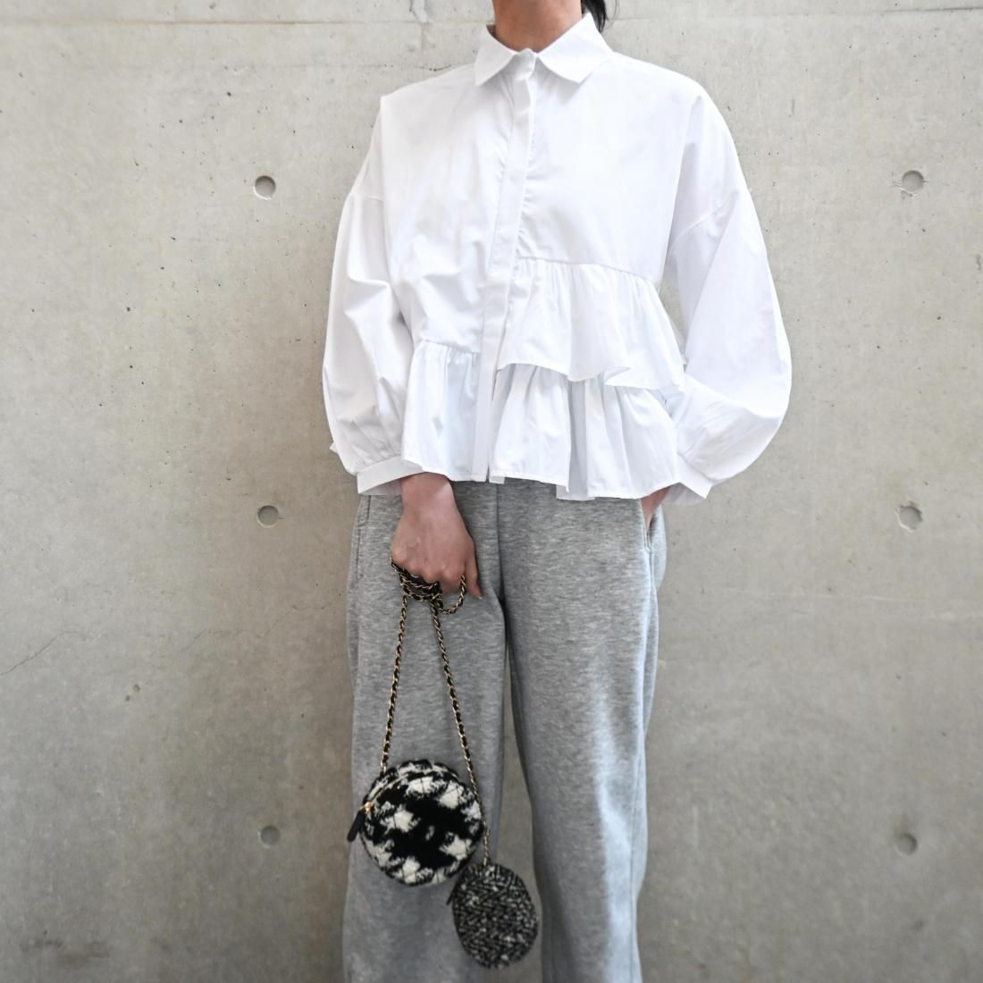 Soft Ruffle Blouse