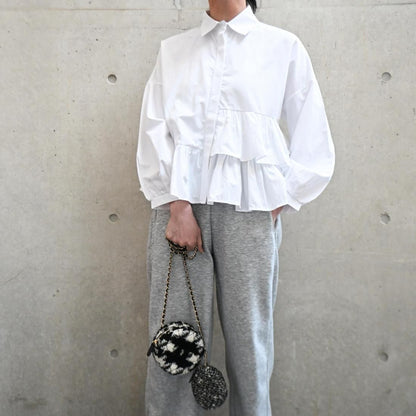 Soft Ruffle Blouse