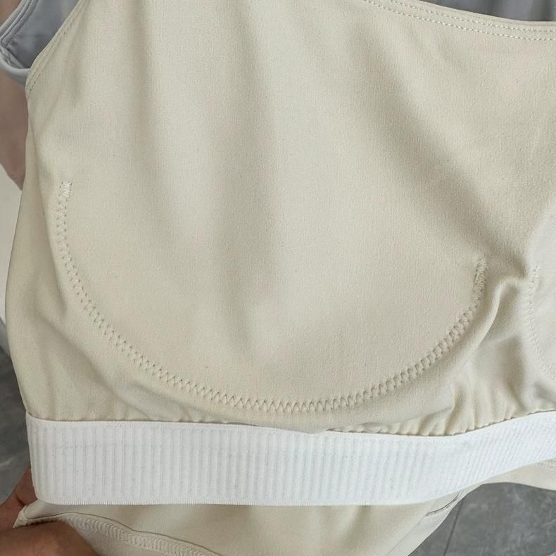 Mesh cropped tops set