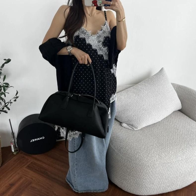 Lace dot cami