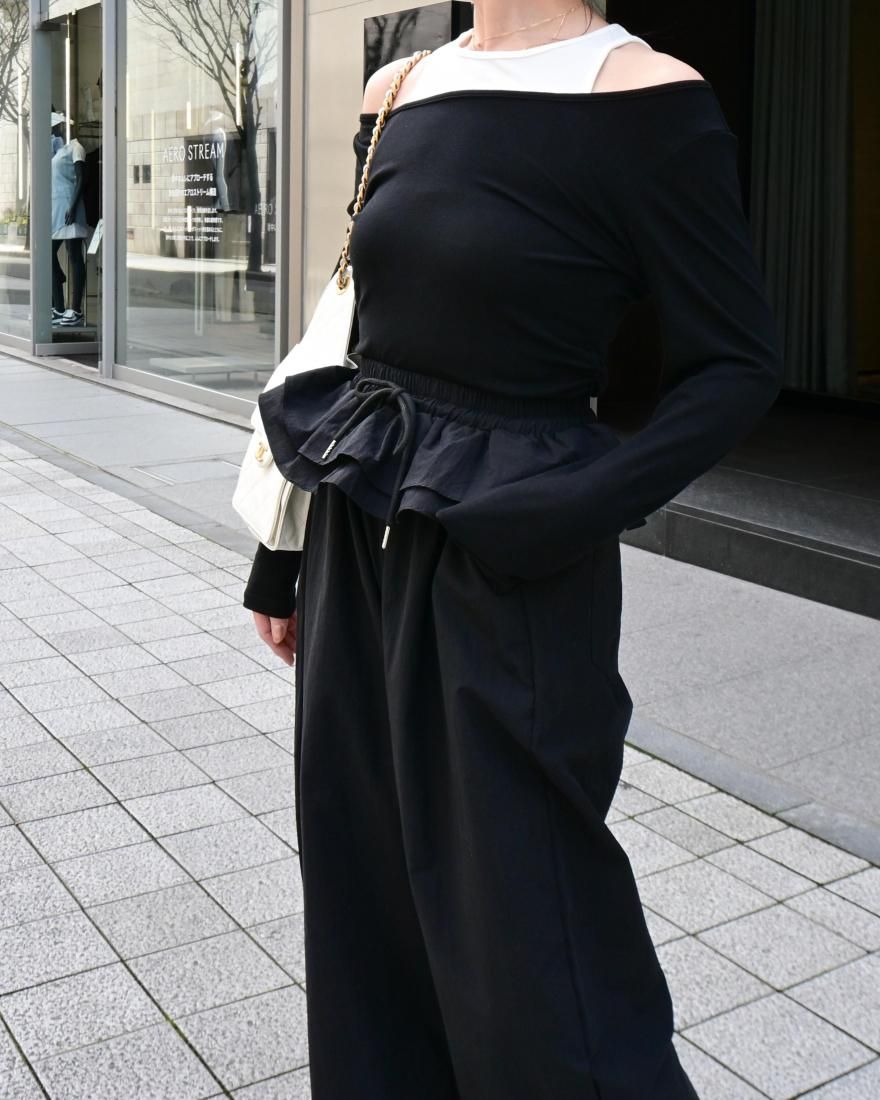 パンツ一枚でコーデが完成
