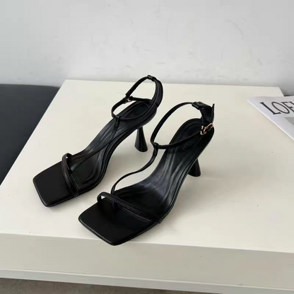 Square Toe Thong Sandals