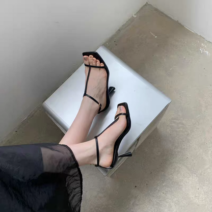 Square Toe Thong Sandals