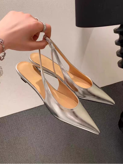 Pointed Slingbacks