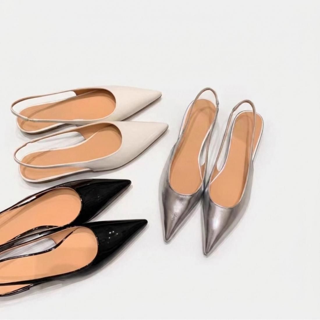 Pointed Slingbacks